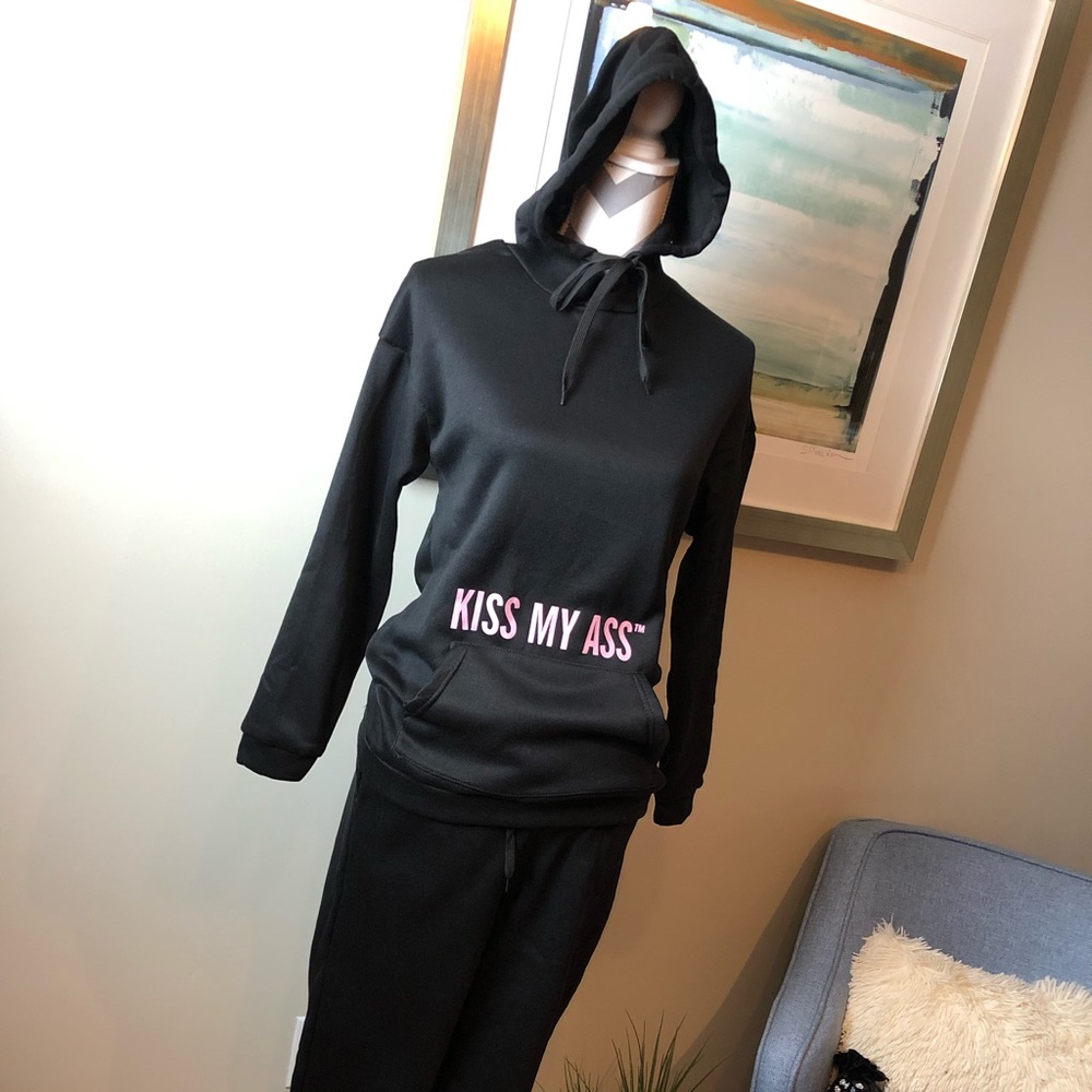 Black sweatsuit